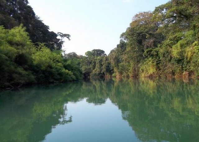 Explorando la laguna